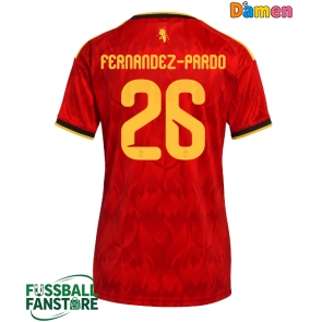Belgien Matias Fernandez-Pardo #26 Replik Heimtrikot Damen WM 2026 Kurzarm